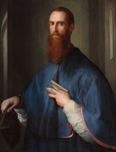 Monsignor della Casa、おそらく15411544。 作： Jacopo Pontormo