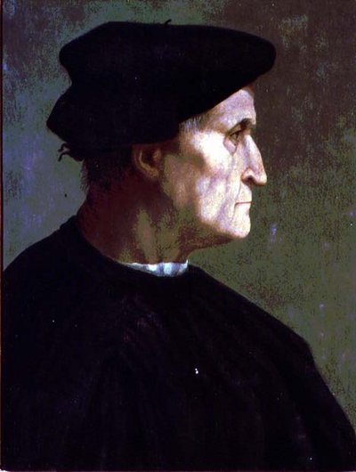 フランチェスコ・ダ・カスティリオーネの肖像 作： Jacopo Pontormo