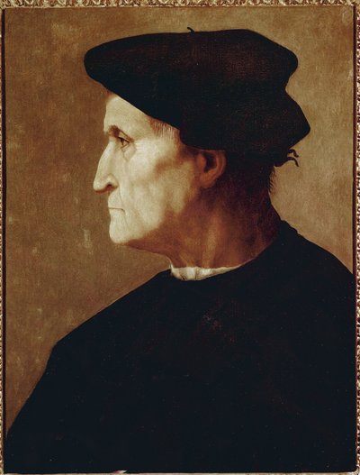 Francesco daCastiglioneのプロフィールポートレート 作： Jacopo Pontormo