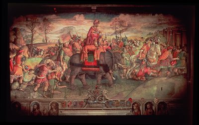 アルプスを横断するハンニバル 作： Jacopo Ripanda