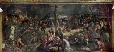 磔刑（キャンバスに油彩） 作： Jacopo Robusti Tintoretto