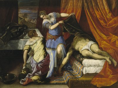 ジュディスとホロフェルネス 作： Jacopo Robusti Tintoretto
