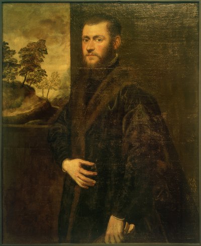 若い貴族 作： Jacopo Robusti Tintoretto