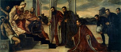 カメルレンギのマドンナ、1567年頃。 作： Jacopo Robusti Tintoretto