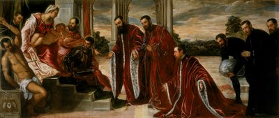 会計係のマドンナ、1567 作： Jacopo Robusti Tintoretto