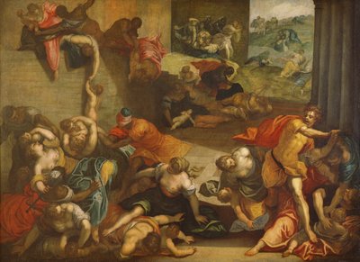 イノセントの虐殺 作： Jacopo Robusti Tintoretto