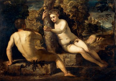 原罪 作： Jacopo Robusti Tintoretto