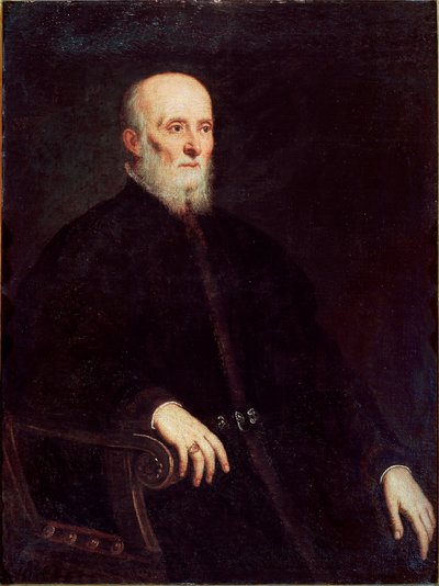 アルヴィーゼコルナーロの肖像 作： Jacopo Robusti Tintoretto