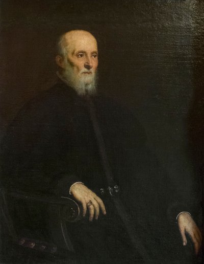 ルイージ・コルナーロの肖像 作： Jacopo Robusti Tintoretto