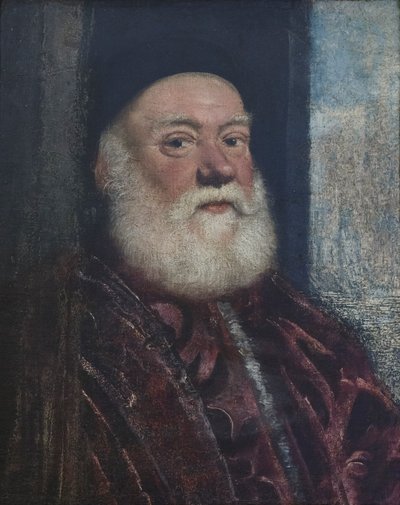 老人の肖像 1575年頃 油彩・カンヴァス 作： Jacopo Robusti Tintoretto