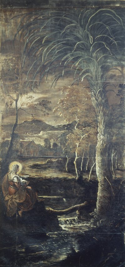 エジプトの聖マリア 作： Jacopo Robusti Tintoretto