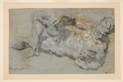 ミケランジェロの「夜」のあとの勉強 作： Jacopo Robusti Tintoretto