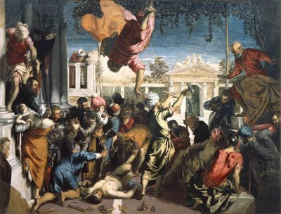 奴隷の奇跡聖マルコの奇跡 作： Jacopo Robusti Tintoretto