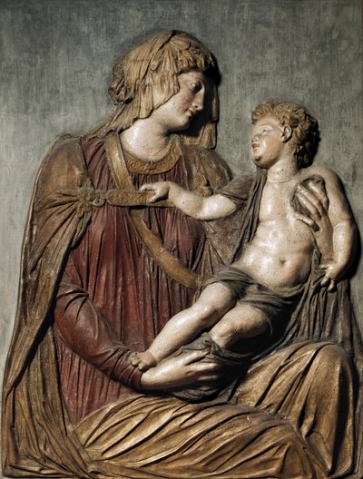 マドンナと子供 作： Jacopo Sansovino