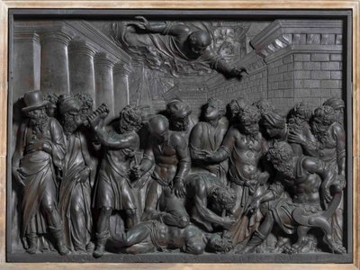 奴隷の奇跡聖マルコの奇跡、1541年。 作： Jacopo Sansovino
