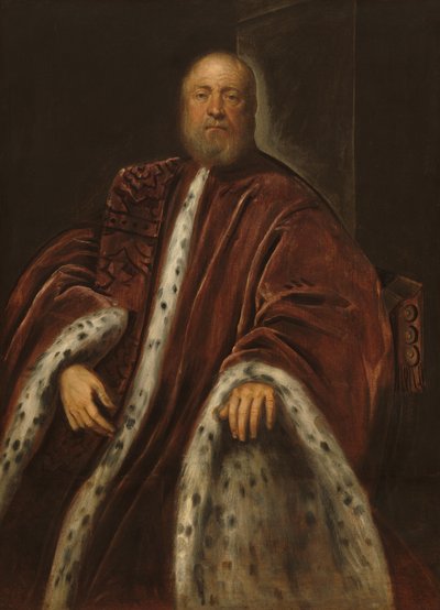 サンマルコの検察官、c。 15751585。 作： Jacopo Tintoretto