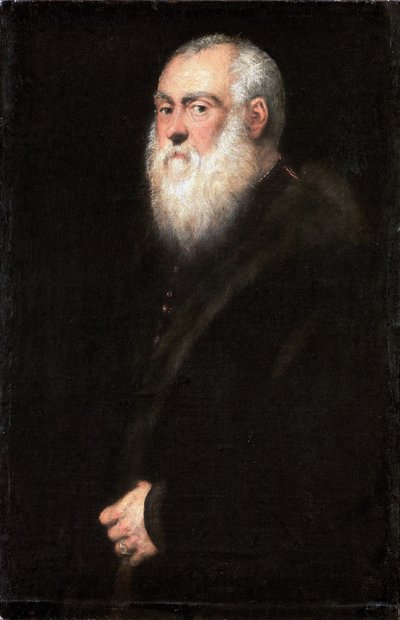 ドイツ語: 巨人の肖像 ジギスムント2世アウグストゥス (1520-1572) 作： ヤコポ・ティントレット