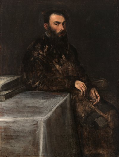 男の肖像 作： Jacopo Tintoretto