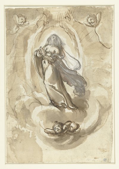 無原罪懐胎の寓話 作： Jacopo da Empoli
