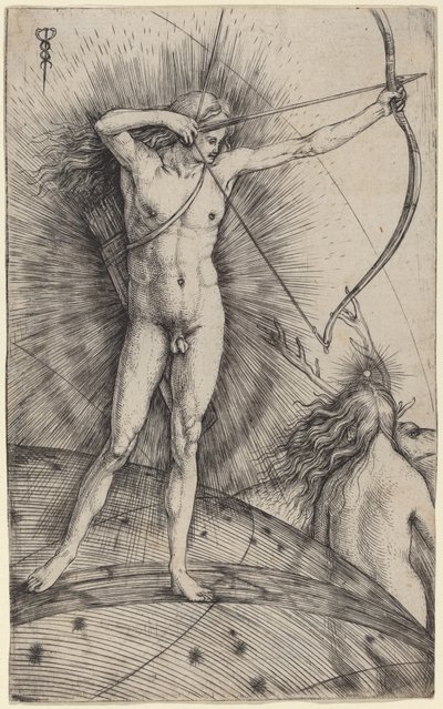アポロとダイアナ、c。 1503年。 作： Jacopo de Barbari