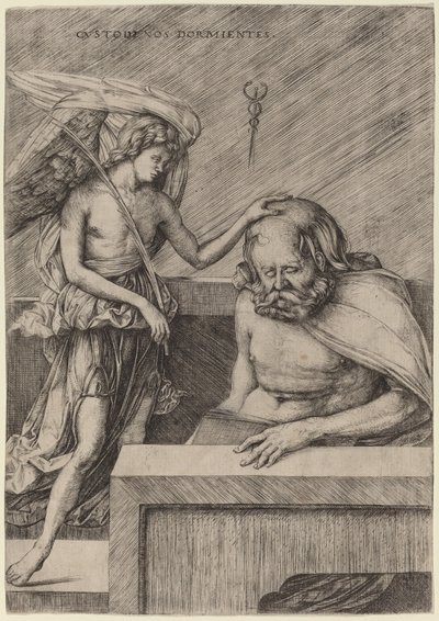 守護天使、c。 1509年 作： Jacopo de Barbari