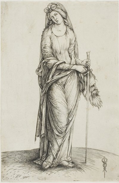 ホロフェルネスの首を持つユディト 作： Jacopo de