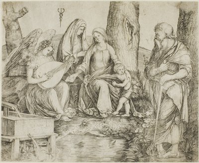 聖家族 作： Jacopo de