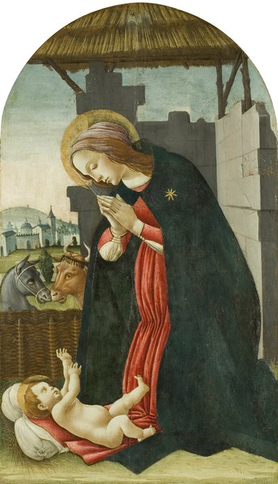 マドンナと子供 作： Jacopo del Sellaio