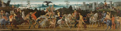 ローマに入るターキン、c。 1470。 作： Jacopo del Sellaio