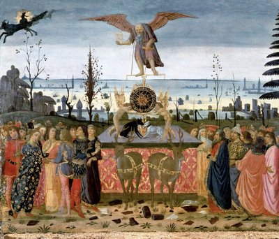 時の勝利、1480-1490 作： Jacopo del Sellaio