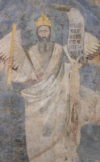 法の寓意（フレスコ画） 作： Jacopo di Cione