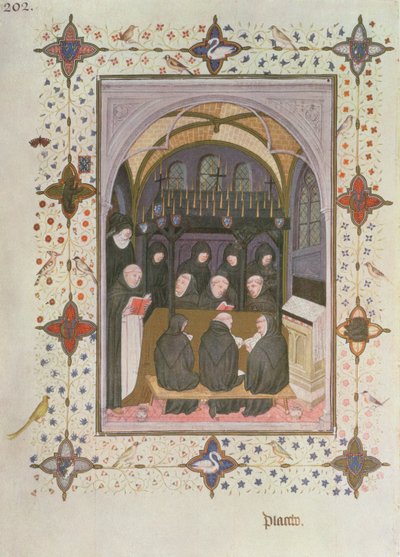 MS 11060-11061死者のオフィス：葬儀 作： Jacquemart de Hesdin