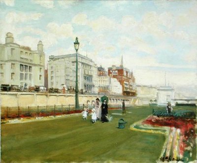 ブライトン、1900-05年頃（油彩・キャンバス 作： Jacques Emile Blanche