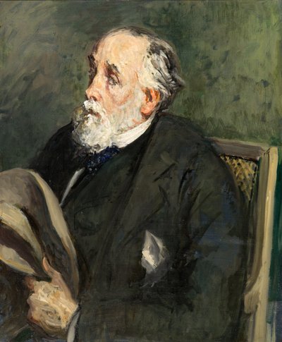 ドガの肖像、1903年頃（キャンバスに油彩） 作： Jacques Emile Blanche