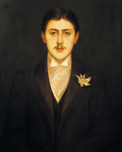 マルセル・プルーストの肖像（パリ 作： Jacques Emile Blanche