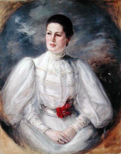 ある女性の肖像 作： Jacques Emile Blanche