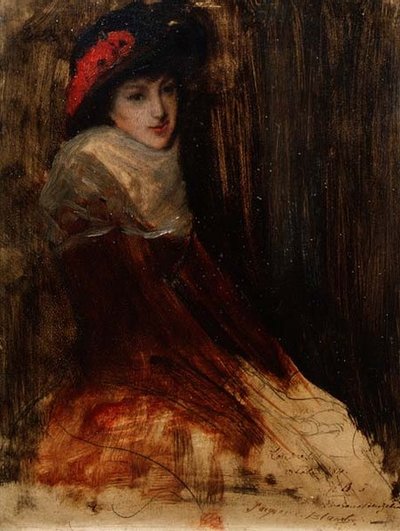 若い女の子の研究 作： Jacques Emile Blanche