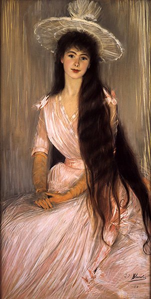 ザ・ピンクローズ 作： Jacques Emile Blanche