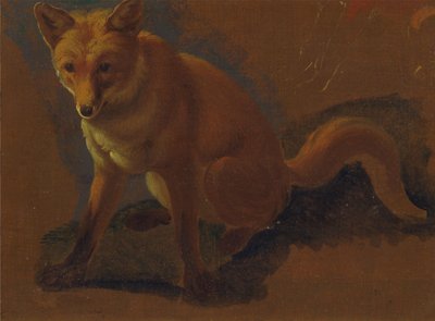 キツネの研究 作： Jacques-Laurent Agasse
