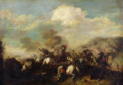 騎兵の戦闘 作： Jacques 1621 76 Courtois