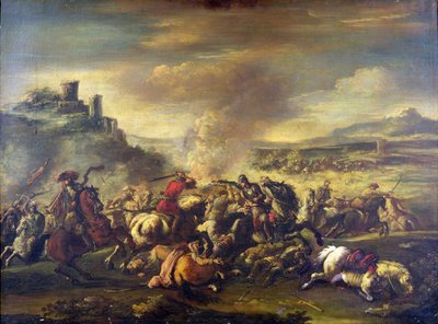 騎兵の戦闘 作： Jacques 1621 76 Courtois