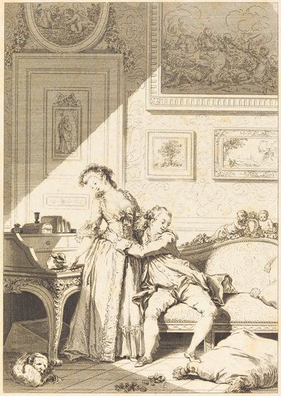 けちで勇敢な詐欺師の女 作： Jacques Aliamet and Antoine Jean Duclos after Jean Honoré Fragonard