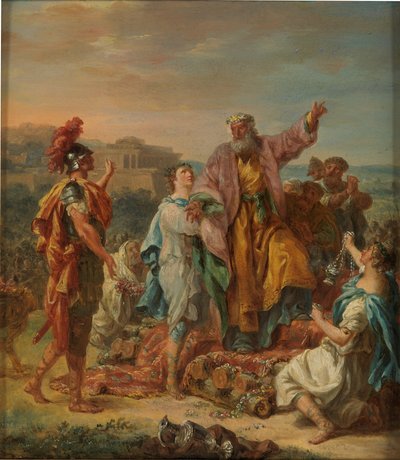カラナスの死 作： Jacques Antoine Beaufort
