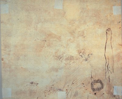 脚、フラリッシュ、落書きの研究 作： Jacques Bellange