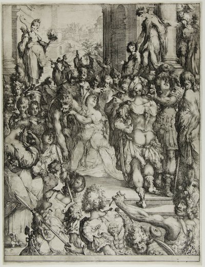 聖ルチアの殉教 作： Jacques Bellange