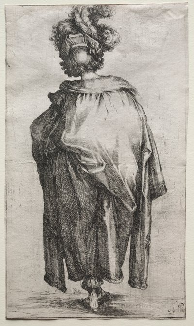 スリーマギ：メルキオール、c。 1615年。 作： Jacques Bellange