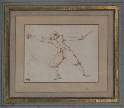 剣士、1766 作： Jacques Callot