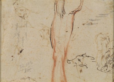 足と豚の頭 作： Jacques Callot