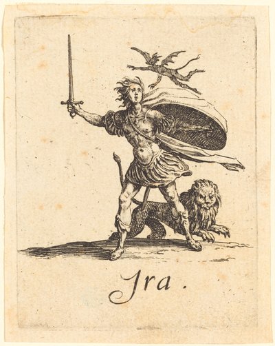 怒り 作： Jacques Callot