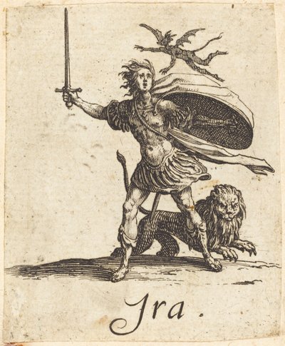怒り 作： Jacques Callot